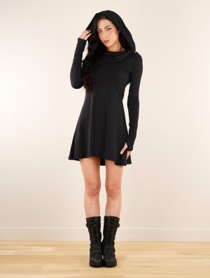 Toonzshop Chryzz Dress Jurk Dames Zwart | LY9125384