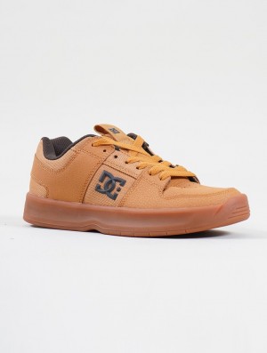 Toonzshop Dc Shoes Lynx Zero DC Shoes Heren Camel nubuck leather | BQ7836492
