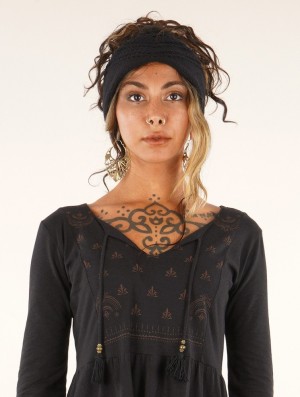 Toonzshop Ikala Headband Hoofdband Dames Zwart | BO7153049