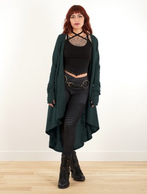 Toonzshop Kalyäam Long Cardigan Cardigan Dames Donkerblauw | UX1529670