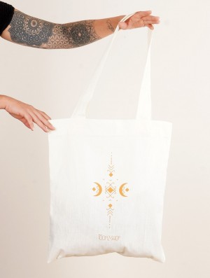 Toonzshop Luna Ayyur Tote Bag Tassen Dames Beige | FO0645931