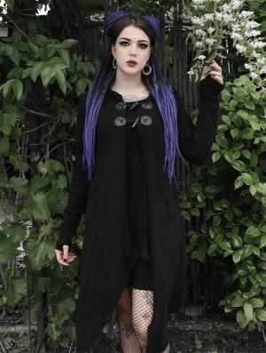 Toonzshop Makshi Cardigan Cardigan Dames Zwart | BW0968513