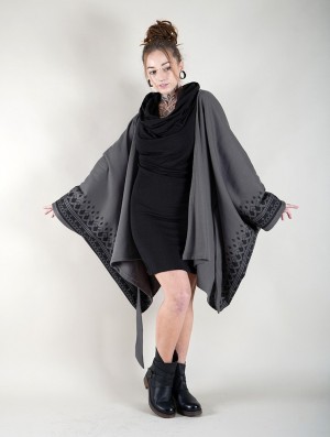 Toonzshop Melian Kimono Jacket Jassen Dames Grijs | ZY3976812