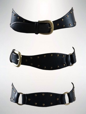 Toonzshop Varda Waist Belt Riemen Dames Zwart | VS2539167